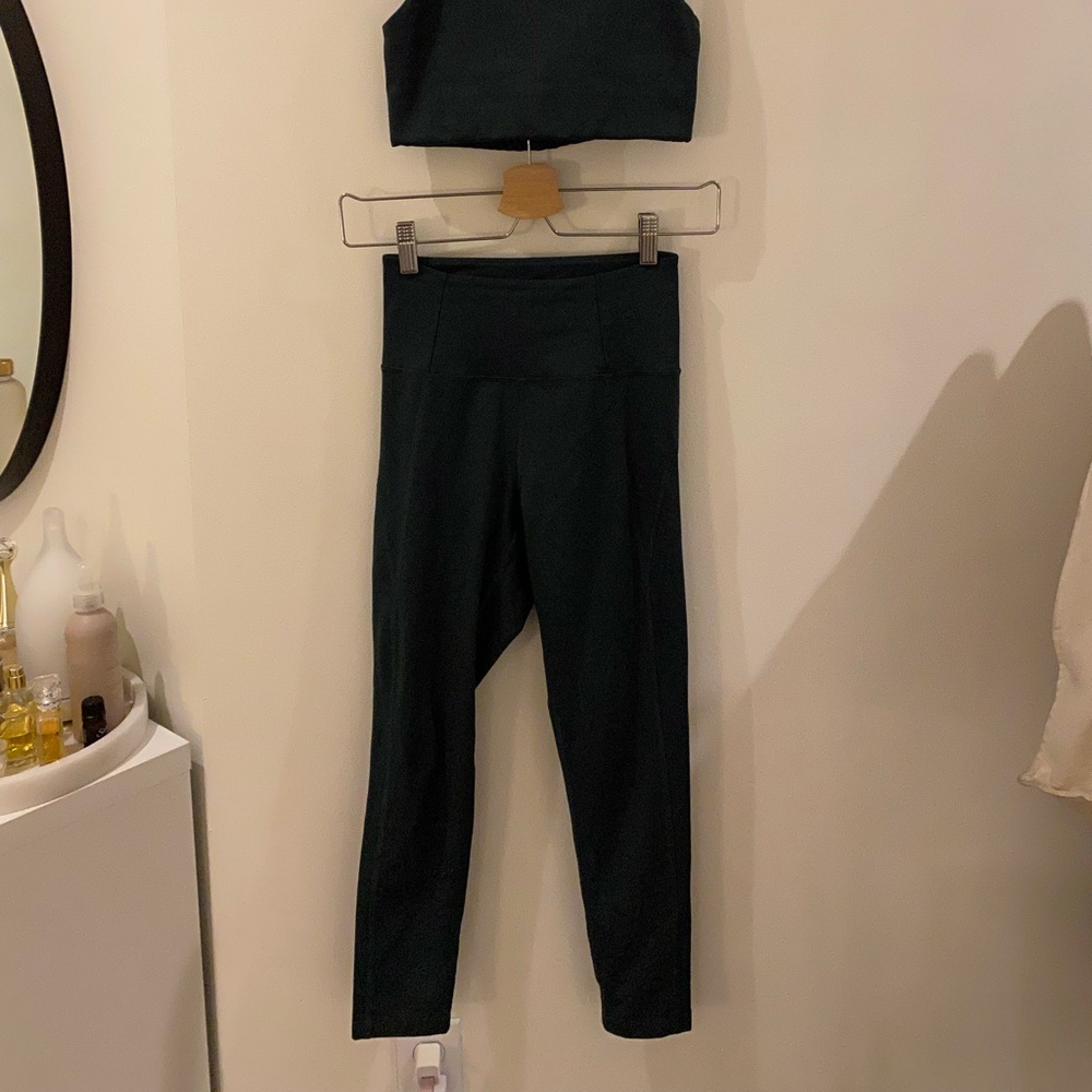 Girlfriend Collective Workout Set MOSS Size XS
